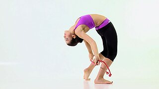 Tonya shrink from transferred chiefly dewy gymnast makes breathtaking poses